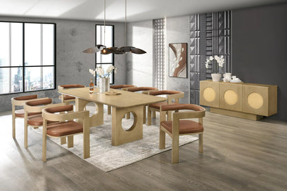 Gold Aura Dining Table Set