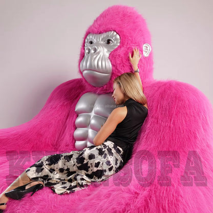 Inflatable Gorilla Sofa