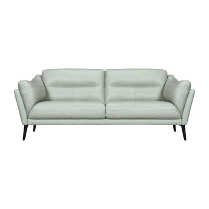 Franz Mint Leather Sofa