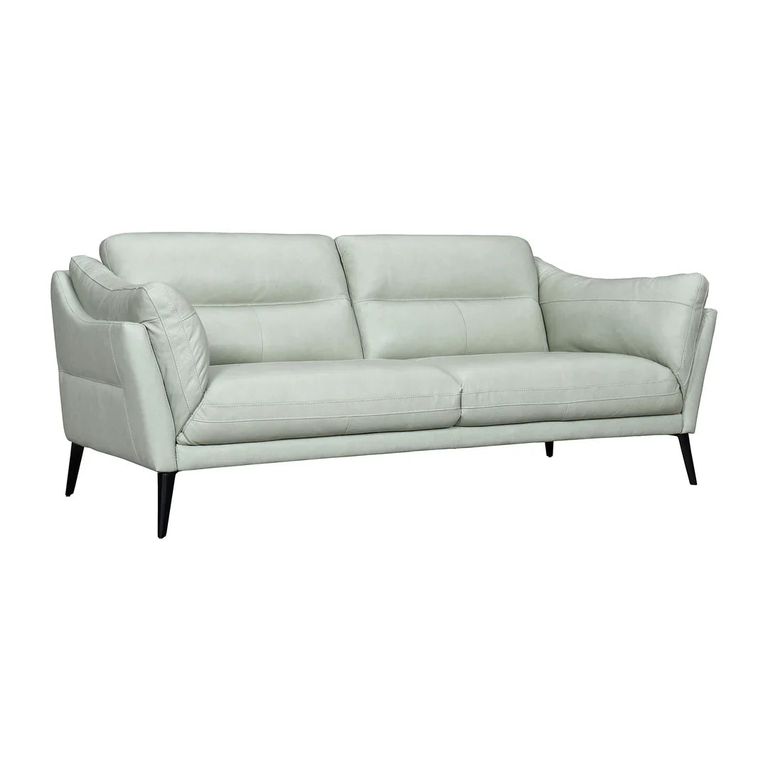 Franz Mint Leather Sofa