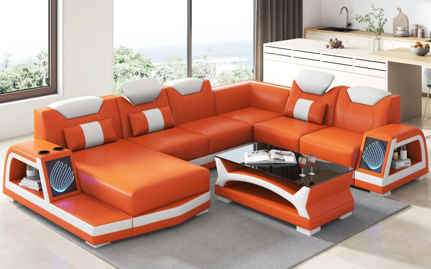 Vinco Modern Sectional