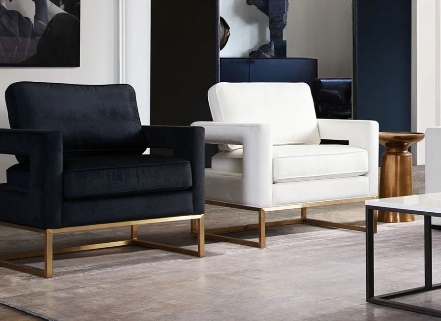 Modern Luxe Accent Chair