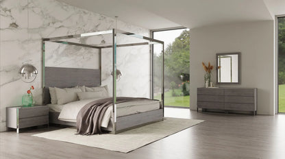 Modern Canopy Bedroom Set