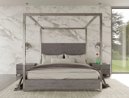 Modern Canopy Bedroom Set